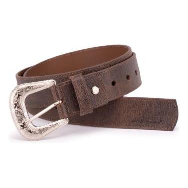 Imagem de Cinto Fivela Country Peão Sertanejo Rodeio Couro Legítimo - ELLO GRIFF