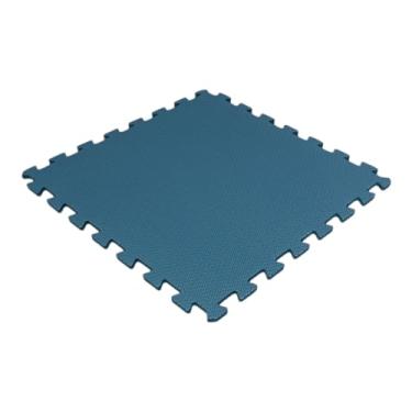 Imagem de Tatame Tapete EVA Loja da Maria 50x50x1cm 10mm Azul Marinho