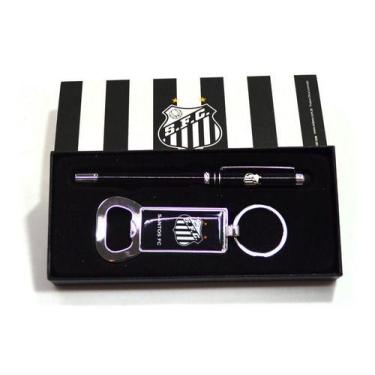 Imagem de Kit Caneta Touchscreen + Chaveiro Abridor - Santos - Mileno
