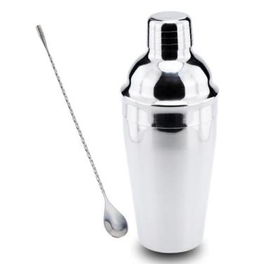 Imagem de Kit Coqueteleira e Colher Bailarina 30cm Drinks Weck