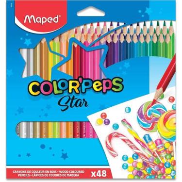 Imagem de Lápis De Cor ColorPeps Star 48 Cores  Maped