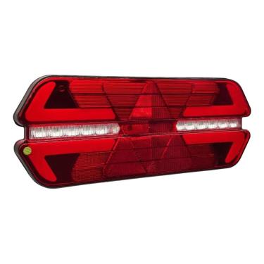 Imagem de Lanterna Carreta Triplo X 24v Led Universal Pradolux