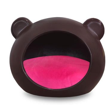 Imagem de Casa Toca Cama Pet Cachorro E Gato Com Almofada Dupla Face M