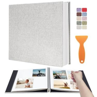 Imagem de Álbum de fotos Scrapbook HoneyTolly Large 11x10,8 60 páginas