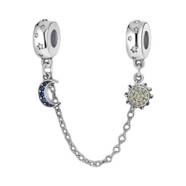 Imagem de Berloque De Prata 925 Com Margarida, Borboleta E Coração Para Pulseira