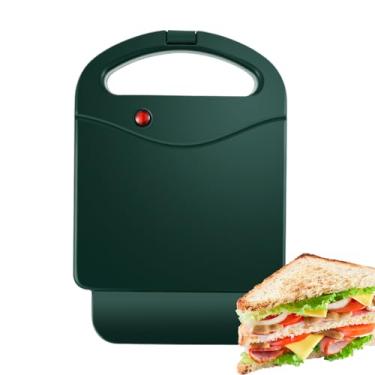 Imagem de Torradeira Sanduicheira | Grelhador de Sanduíches e Sanduíches Tipo Panini - Chapas Antiaderentes Fáceis Limpar 650W Para Panini Waffle Torrada Cozinha Casa Pequeno-Almoço Hambúrgueres