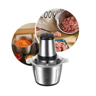 Imagem de Processador de Alimentos Multiprocessador 5 em 1 Turbo Triturador Moed