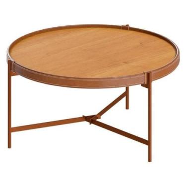 Imagem de Mesa De Centro Aqua Grande Nature Cobre - Imcal - IMCAL MÓVEIS