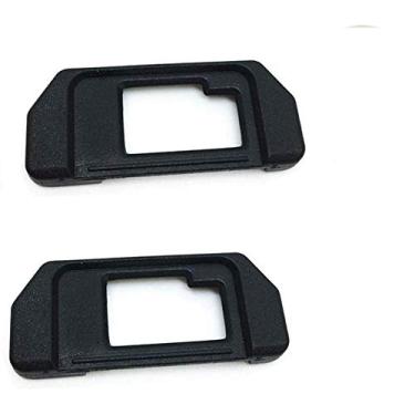 Imagem de Óculos EP-10 Eyepiece Visor ocular para câmeras digitais sem espelho Olympus OM-D E-M10/E-M5 Mark I prata/preta (pacote com 2), ULBTER Viewfinder Eye Cup Cover EM5 EM10