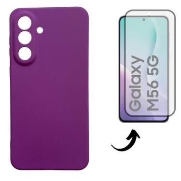 Imagem de Capa + Pel Vidro 3D Compatível Para Samsung Galaxy M56 5G - Db