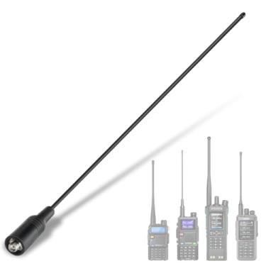 Imagem de Antena de aviação Walkie Talkie SMA-fêmea 108-136Mhz 14,96 polegadas antena de banda de ar para Baofeng AR-5RM UV-21R UV-32 DM-32 UV-K5 K6 TD-H8 H3 BF-F8HP PRO