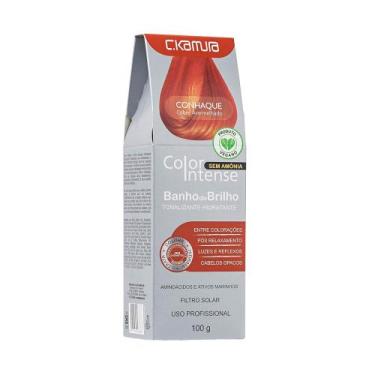 Imagem de Tonalizante C.Kamura Color Intense Conhaque Banho De Brilho 100g