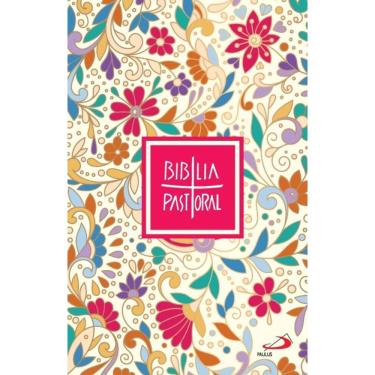 Imagem de Bíblia Pastoral - Floral Colorida