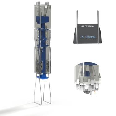 Imagem de KEMOVE Interruptor de 4 garras e extrator de teclado P10-V1 para teclados mecânicos - Design ergonômico sem dor, ferramenta omnidirecional de aço inoxidável 304 para remoção sem esforço de interruptor