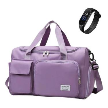 Imagem de Bolsa Esportiva Academia Fitness Transversal Nylon Resistente Esportes