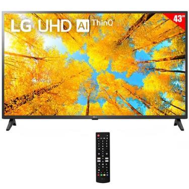 Imagem de Smart TV LED 43" LG 4K Ultra HD webOS AI ThinQ Wi-Fi e Bluetooth com C