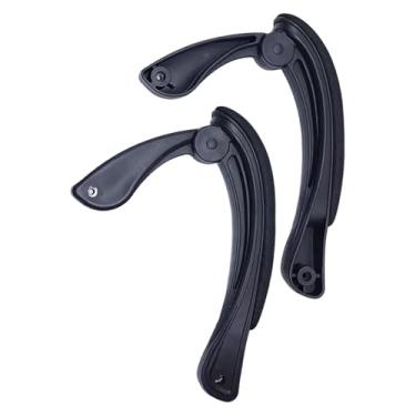 Imagem de harayaa Cadeira de escritório com braços ajustáveis, apoios de braço confortáveis, peça de reposição ergonômica, Padrão