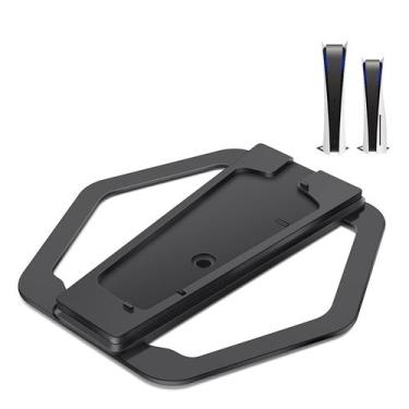 Imagem de Suporte Karanava para PS5 Slim Vertical, todo em metal, hexagonal