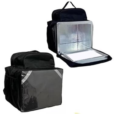 Imagem de Mochila Térmica Impermeável para Delivery – Bag Profissional Motoboy, Grande Capacidade, Conserva Quente e Frio