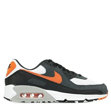 Imagem de Nike T nis masculino Air Max 90 branco/preto/cinza fum claro/estrela-do-mar DM0029-101, Branco/preto/cinza fum claro/estrela do mar, 9.5