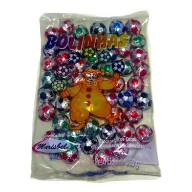Imagem de Bolinhas De Chocolate Futebol 300g - Marisbel