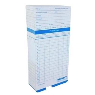 Imagem de Cartão De Ponto Henry Vega 500 Unid + 1 Fita Md01 - CPMIL