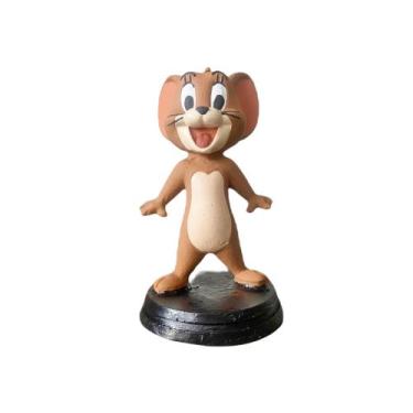 Imagem de Boneco Jerry em Resina 13cm  Tom e Jerry - Gama