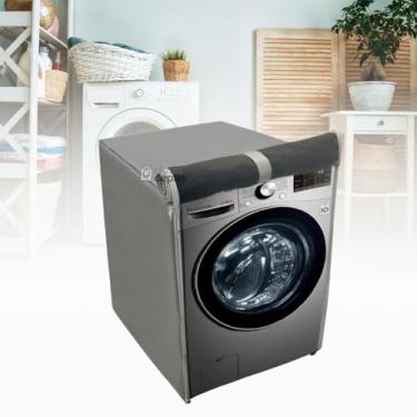 Imagem de CAPA PARA LAVADORA LG 13KG SMART VC2 e VC4 IMPERMEÁVEL (CINZA)