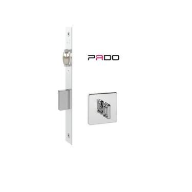 Imagem de Fechadura Rolete Porta Banheiro Wc Pivotante Pado Inox