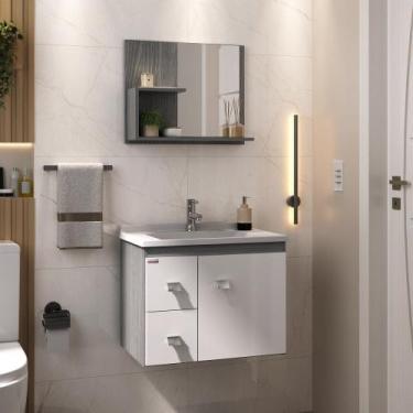 Imagem de Conjunto Smart 60 Suspenso - Fabribam, Branco/etna