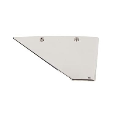 Imagem de Gator Guards SkegShield Skeg Guard de popa - Evinrude, Johnson e Suzuki - Proteção contra danos de recifes, rochas e rampas - faça você mesmo, ajuste personalizado - Orifício de drenagem evita