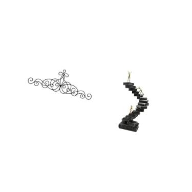 Imagem de Bothyi Figura Abstrata de Metal, Arte de Parede, Decoração, Placa Floral, Objetos Decorativos para Pátio, área Interna, Externa, Cerca, Mesa de Trab