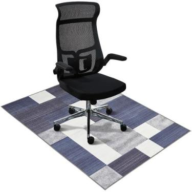 Imagem de Cadeira de escritório Mat Phontaik 90x120cm para piso de madeira