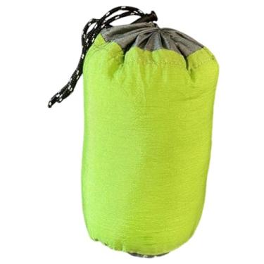 Imagem de Fenteer Bolsa organizadora para acessórios de churrasqueira, leve, à prova d'água, de grande capacidade, para áreas externas, bolsas de armazenamento para, Verde Cinza