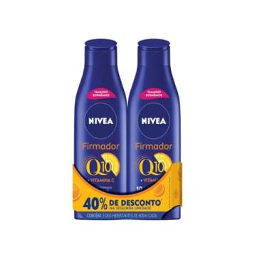 Imagem de Kit Loção hidratante Q10 com vitamina C firmadora