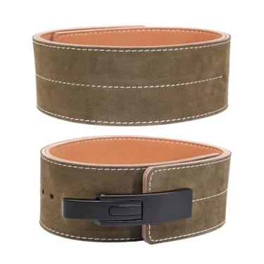 Imagem de 10MM Peso Power Lifting Leather Lever Pro Belt Gym Training -Cinto de levantamento de peso para homens e mulheres