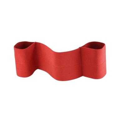 Imagem de kowaku Faixa de supino, supino, força de nível de levantamento de peso, faixa de resistência, suporte de cotovelo de treino de ginástica para treinamento, Vermelho, eu