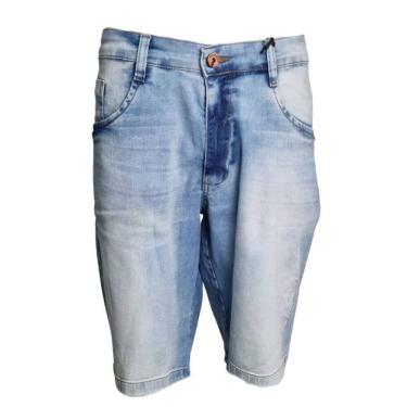 Imagem de Bermuda Masculina Jeans Claro Live Zoom