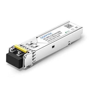 Imagem de Módulo SFP 2.5Gbase-ZX+, Transceptor Gigabit Fiber Ethernet, SFP 2.5G 1550nm 120KM para Cisco, Fortinet, Ubiquiti UniFi, Mikrotik, Meraki
