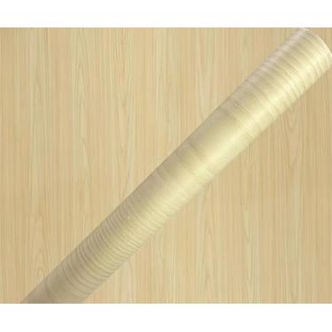 Imagem de Papel De Parede Adesivo Ripado Madeira - Painel Ripado Para Parede Autoadesivo,10m x 45cm,(A39,10M)