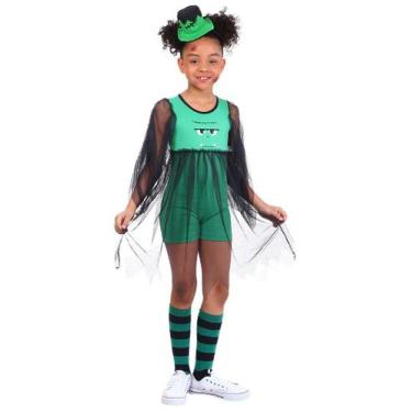 Imagem de Fantasia Frankenstein + tiara  BRINDE balde ABÓBORA - QUIMERA KIDS, 6