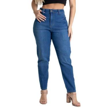 Imagem de Calça Jeans Sawary Mom - 280673 - Azul 36, 36, Azul