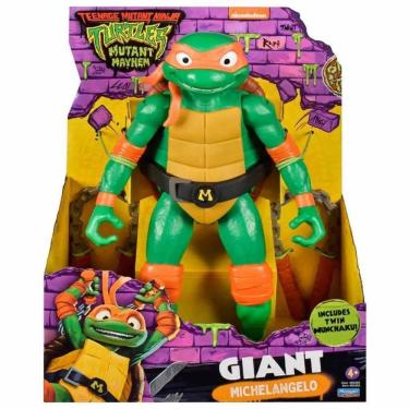 Imagem de As Tartarugas Ninja Boneco Michelangelo De 30Cm Sunny 3672