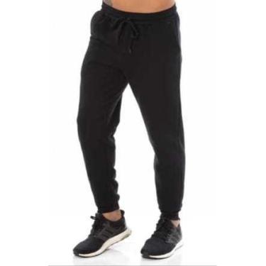 Imagem de Calça Moletom Masculina Lisa Linha Premium - konfia, Branco, P