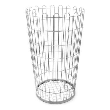 Imagem de Lixeira Aramado Cesto Galvanizada 100 Litros Jsn