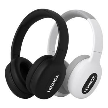 Imagem de Fone de Ouvido Headset Bluetooth com Microfone para Academia e Treino Esportivo (Preto)