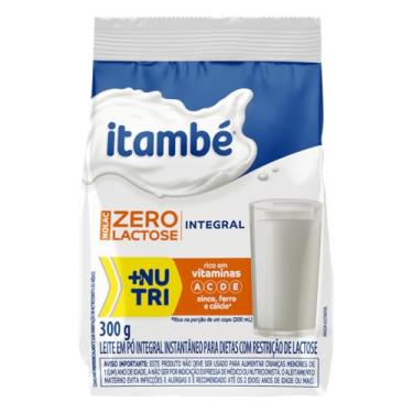 Imagem de Leite em Pó Integral Zero Lactose Nolac Itambé Sachê 300g