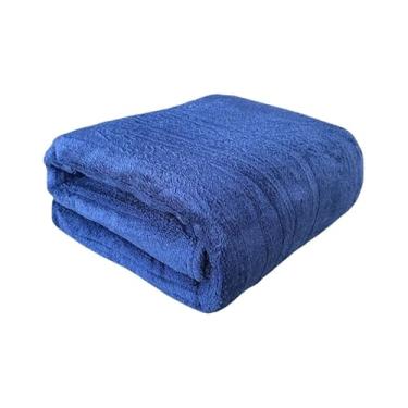 Imagem de Manta Cobertor Casal Microfibra 1,80x2,00 Mt (AZUL)