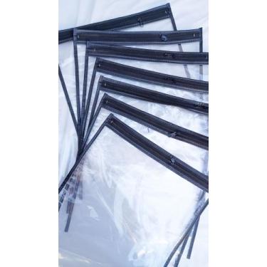 Imagem de Kit 7 Saquinhos Maternidade Envelope Organizador com zíper, Plástico F