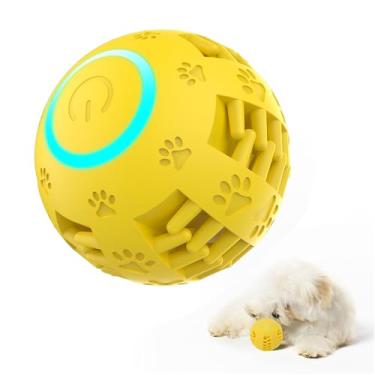 Imagem de Generic Bola de Cachorro Saltitante Automática, Bola Interativa Inteligente Com Mastigação de Dentição para Cães Pequenos, Médios e Grandes, Bola Móvel Ativada por Movimento,